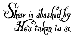 Dwellers of Lurching Swill text sample