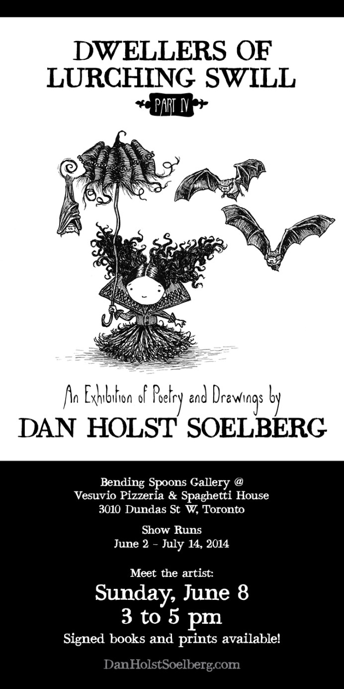 Dwellers of Lurching Swill Exhibition Invitation 2014