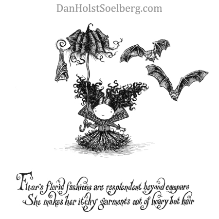 'Fleur' from the book Dwellers of Lurching Swill by Dan Holst Soelberg