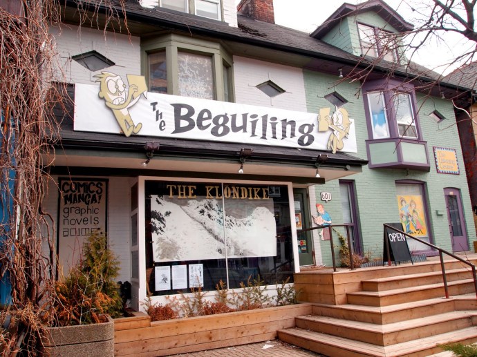The Beguiling storefront