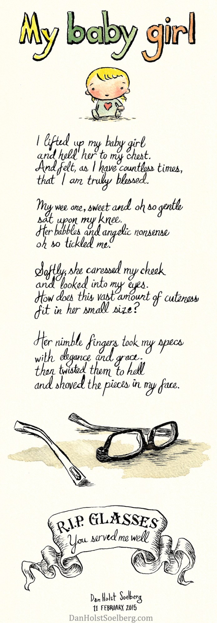 My baby girl - by Dan Holst Soelberg