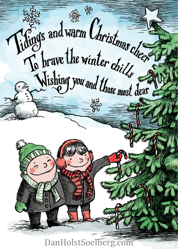 Dan Holst Soelberg - Cover of my 2016 Christmas card